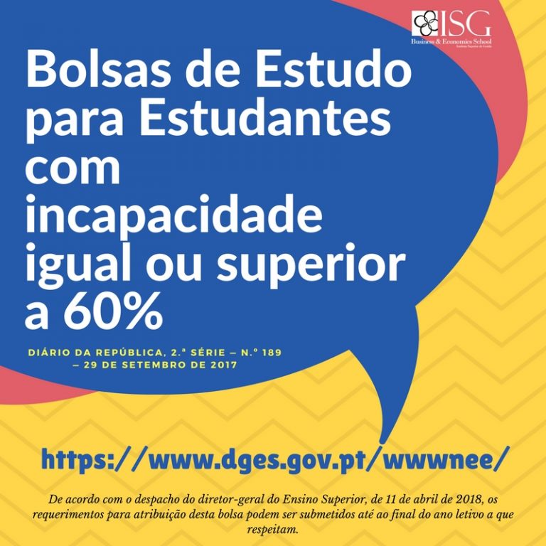 Bolsas De Estudo Do Ensino Superior Isg