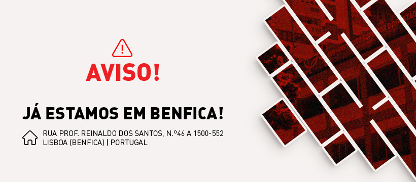Já estamos em Benfica!